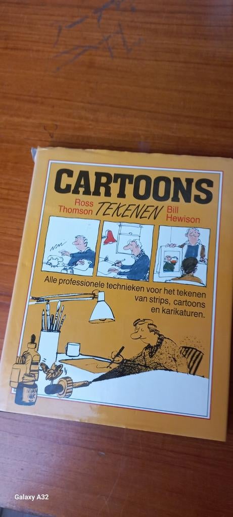 Cartoons Tekenen - Ross Thomson & Bill Hewison, Ophalen of Verzenden, Zo goed als nieuw