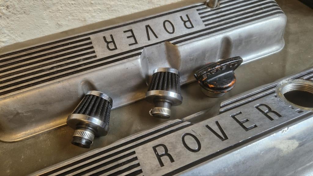 Kleppendeksels Rover V8 classic met breathers, Ophalen of Verzenden, Rover