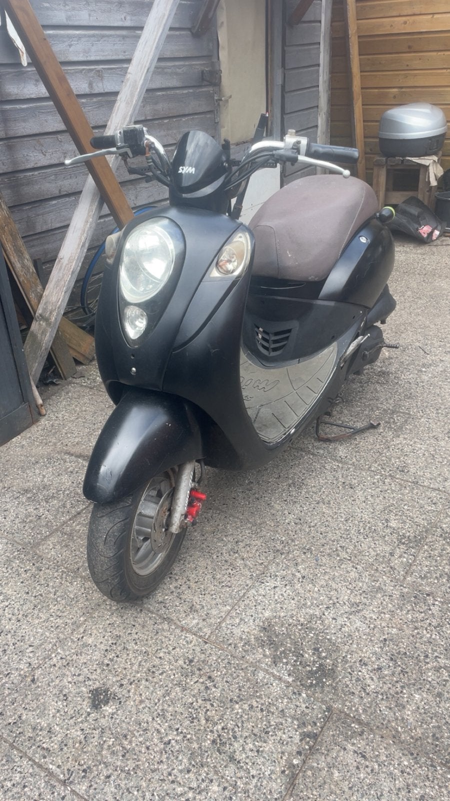 SYM Mio 50, Fietsen en Brommers, Scooters | SYM, Ophalen, Gebruikt, Benzine, Mio