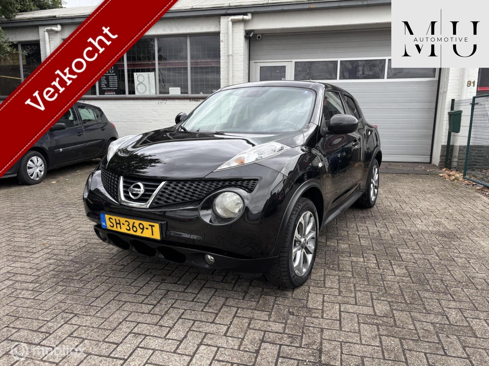 Nissan Juke 1.6 Tekna, Auto's, Euro 5, 4 cilinders, Leder, Bedrijf