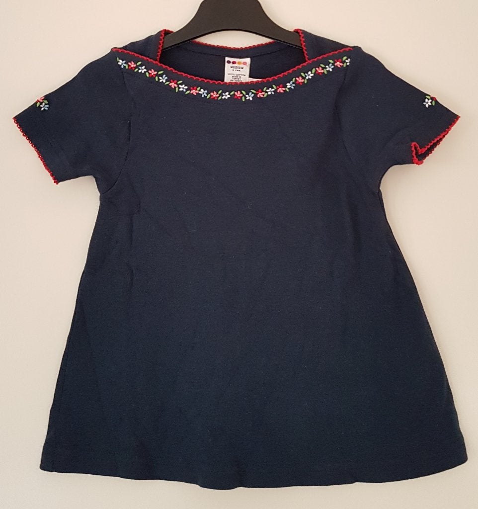 Blauw Gymboree shirt maat 110 *NIEUW* (0490) a, Meisje, Gymboree, Nieuw, Ophalen of Verzenden