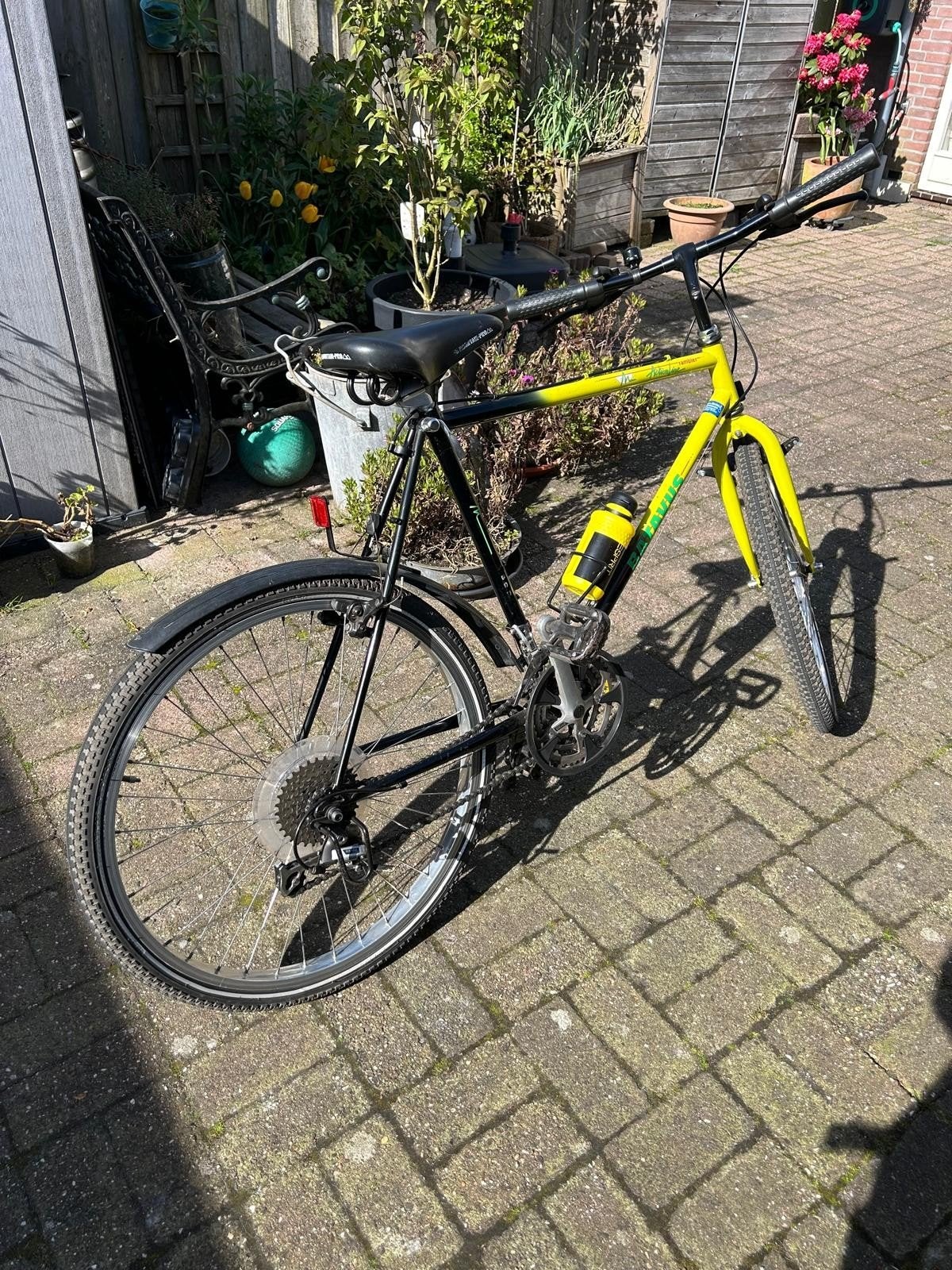 Batavus Mountainbike - Geel/Zwart - Goede Staat, Ophalen, Gebruikt, Batavus, Versnellingen