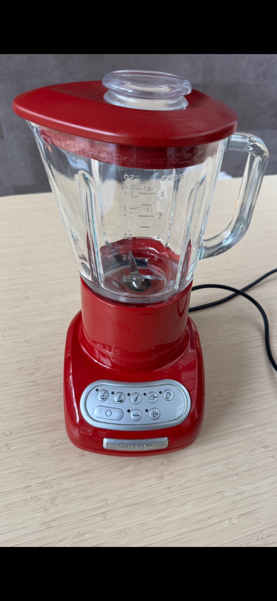 KitchenAid Blender 5KSB555EER0 - Rood, Ophalen, Gebruikt, Blender