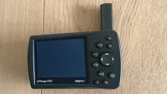 Garmin GPS map 176 colour, compleet!, Ophalen of Verzenden, Zo goed als nieuw, Kaartplotter of Fish Finder