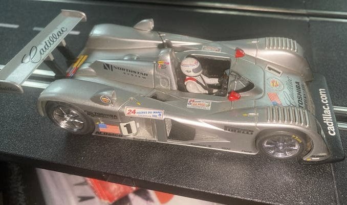 Hornby Cadillac LMP, Ophalen of Verzenden, Gebruikt, Auto's