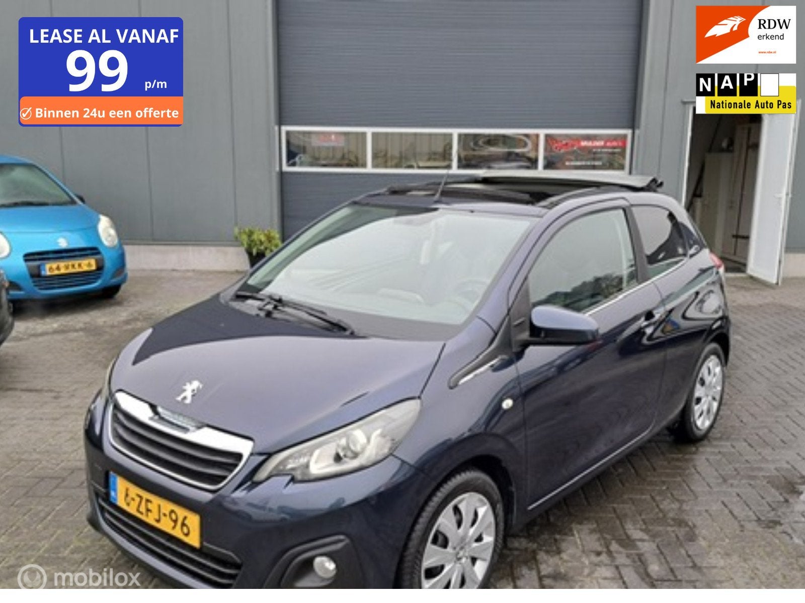 Peugeot 108 1.0 VTi Active, Voorwielaandrijving, Euro 5, Gebruikt, Origineel Nederlands