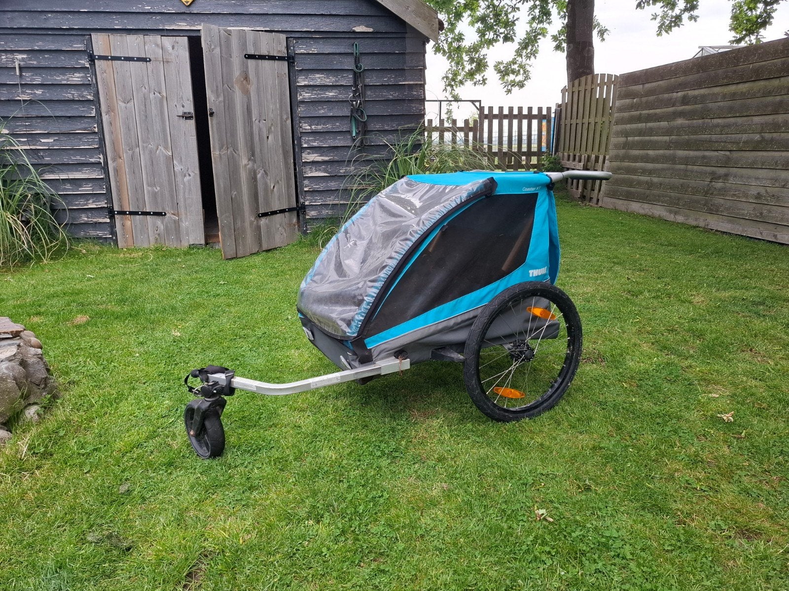 Thule Fietskar - Goed gebruikt, werkt nog prima!, Fietsen en Brommers, Fietsaccessoires | Aanhangers en Karren, Ophalen