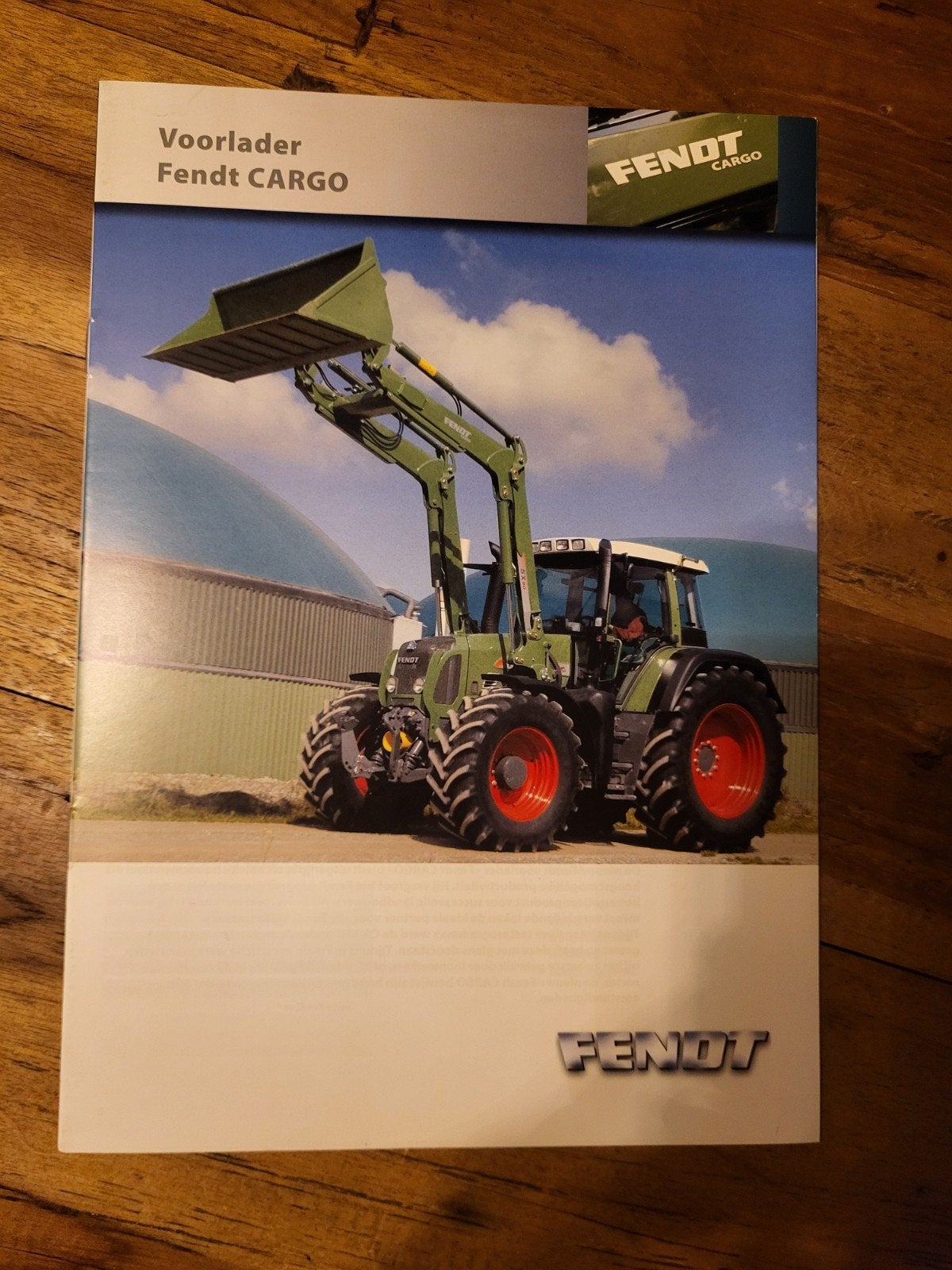 tractor folder Fendt Cargo voorlader, Ophalen of Verzenden