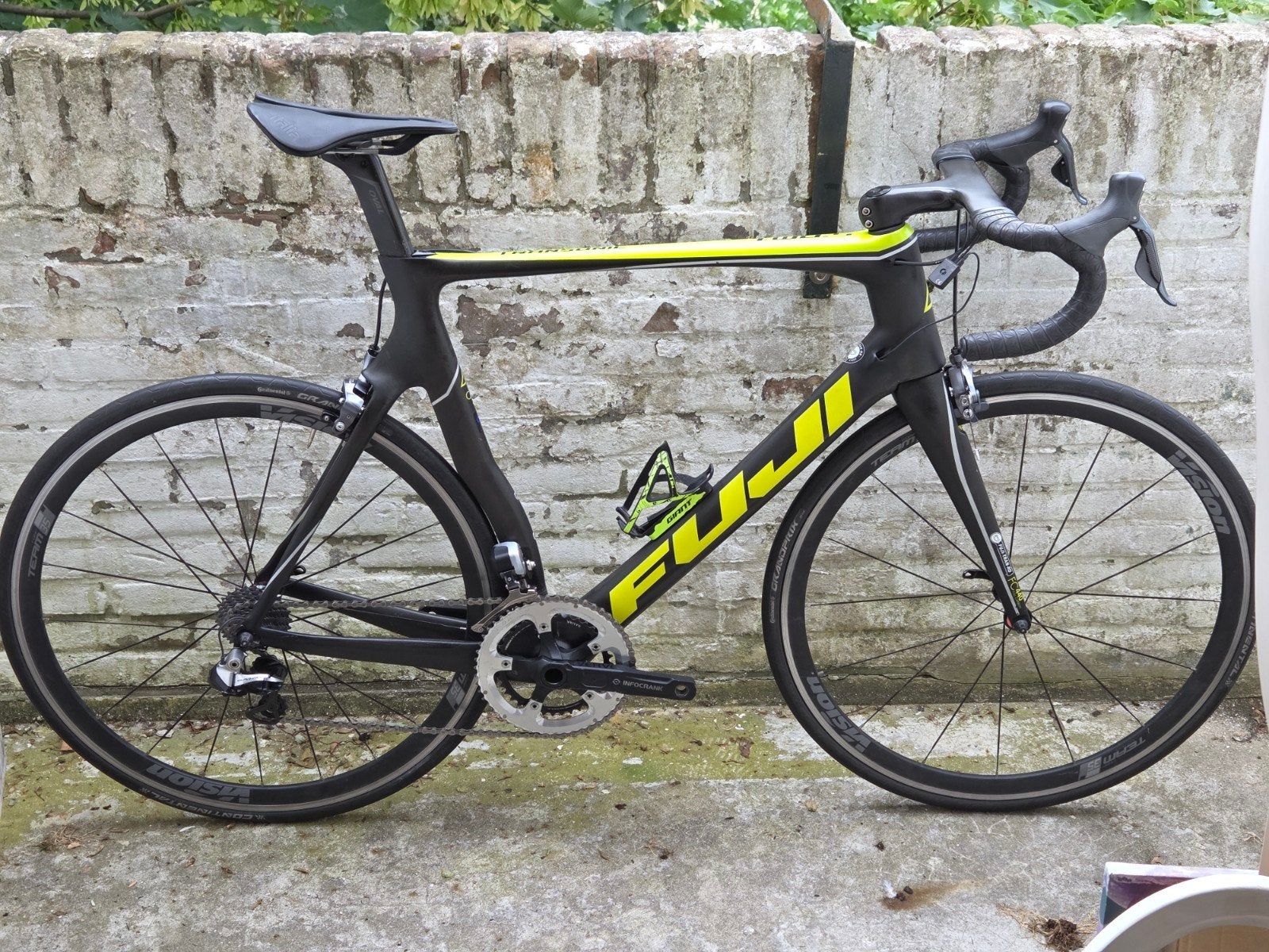 Fuji transonic 2.5 61cm, 28 inch, Gebruikt, Carbon, 57 tot 61 cm