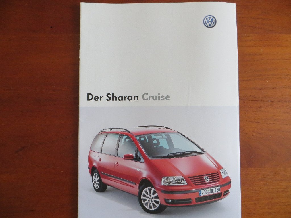 Volkswagen Sharan Cruise (mei 2003), Ophalen of Verzenden, Nieuw, Volkswagen