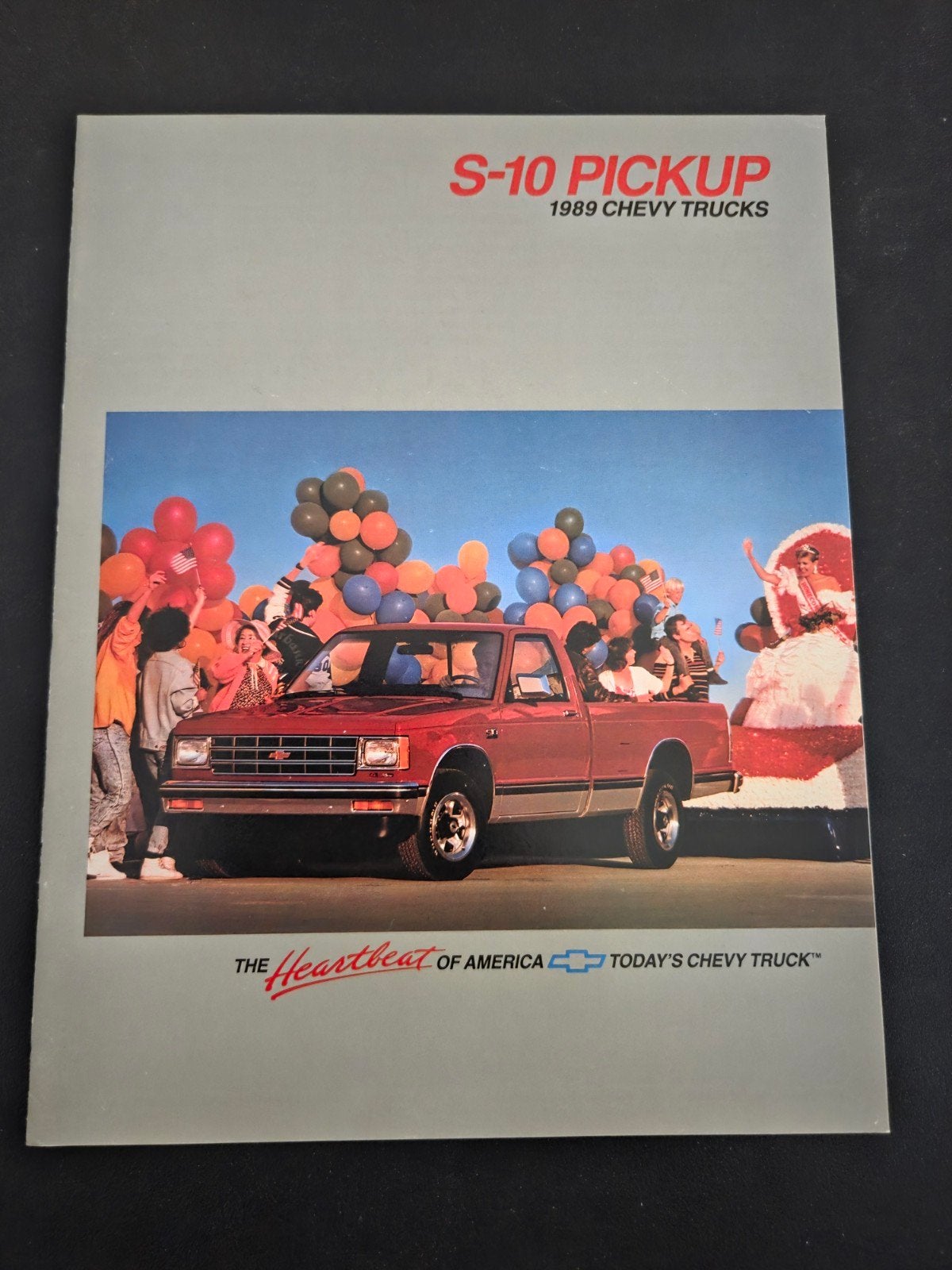 Brochure Chevrolet S-10 Pickup 1989 USA, Ophalen of Verzenden, Zo goed als nieuw, Chevrolet