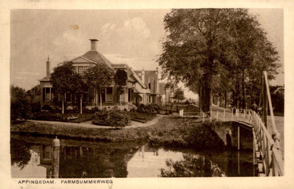 Appingedam Farmsummerweg # 589, Verzenden, Voor 1920, Gelopen, Groningen