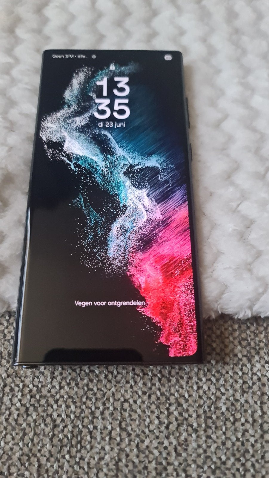 Samsung Galaxy S22 Ultra, Telecommunicatie, Mobiele telefoons | Samsung, Zwart, Touchscreen, Ophalen of Verzenden, Zo goed als nieuw