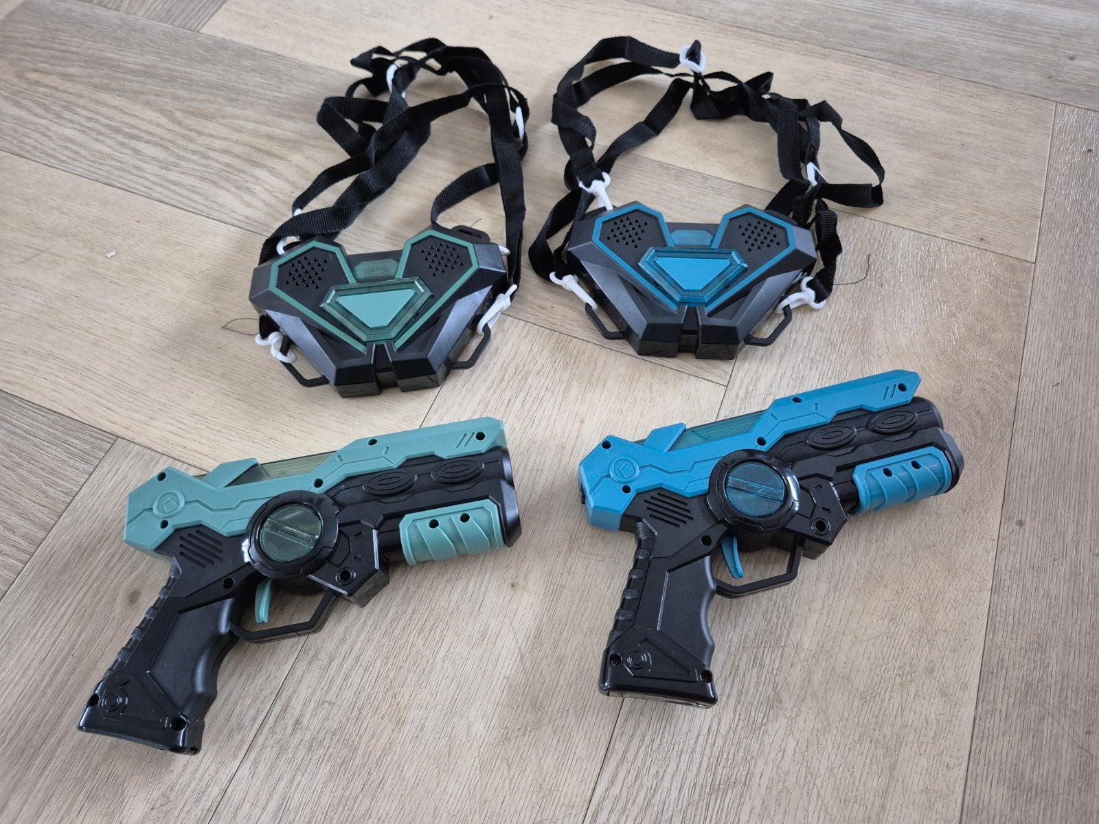 Silvergear laser set, Ophalen