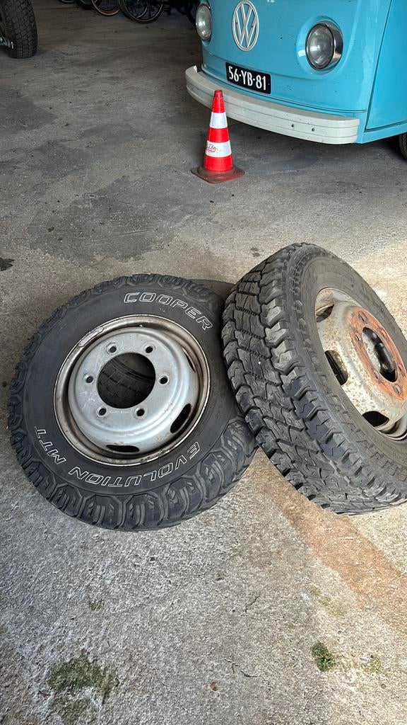 7 Velgen Mercedes Vario, Auto-onderdelen, Banden en Velgen, Ophalen, Gebruikt
