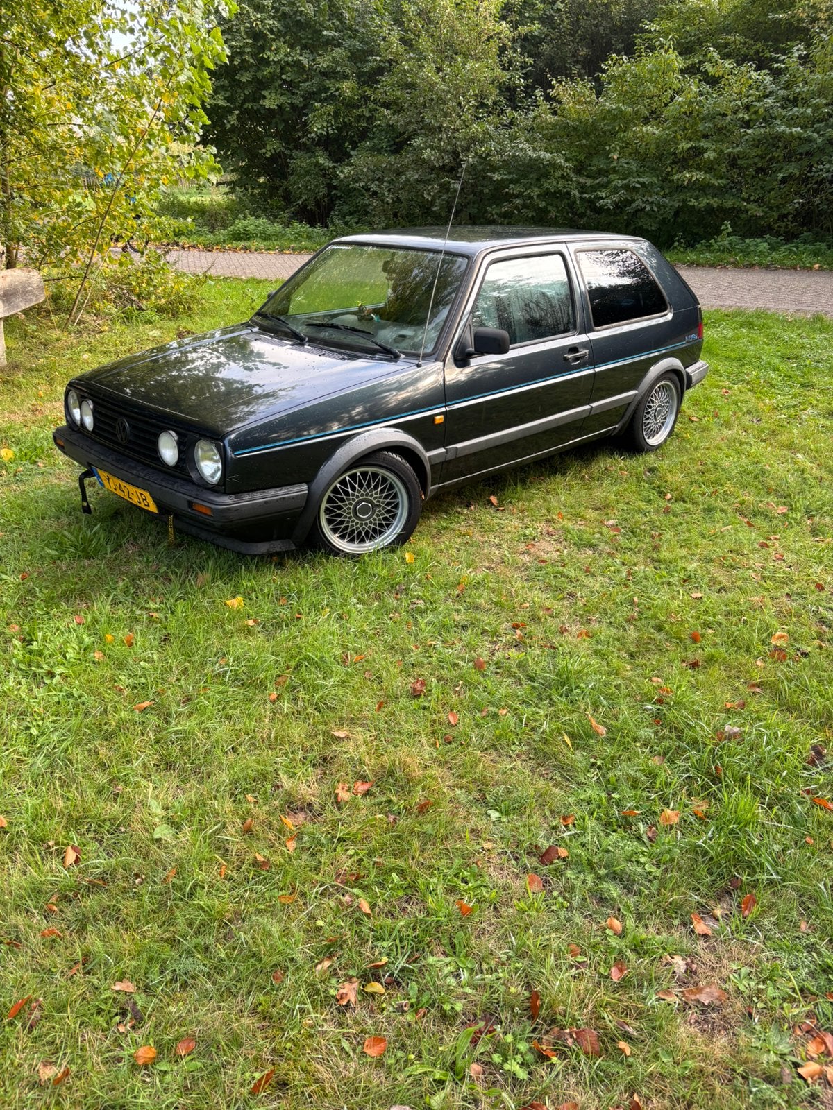Volkswagen golf mk2 1.6 madison 1990, Stof, Handgeschakeld, Particulier, Dealer onderhouden