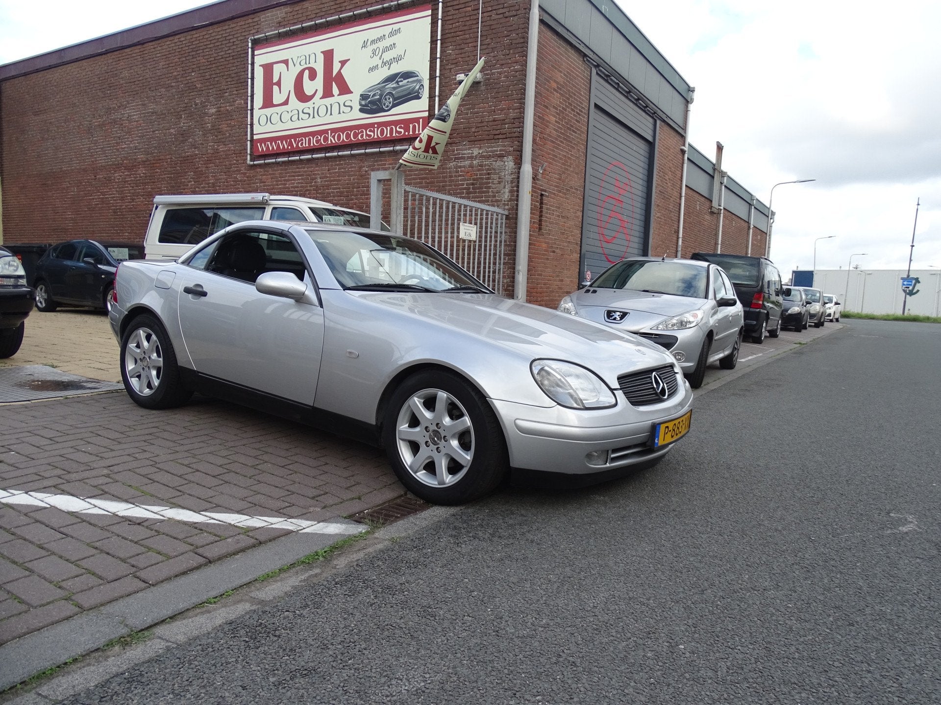 Mercedes-Benz SLK 230 K. (bj 1999, automaat), Auto's, Automaat, Achterwielaandrijving, Cabriolet, Bedrijf
