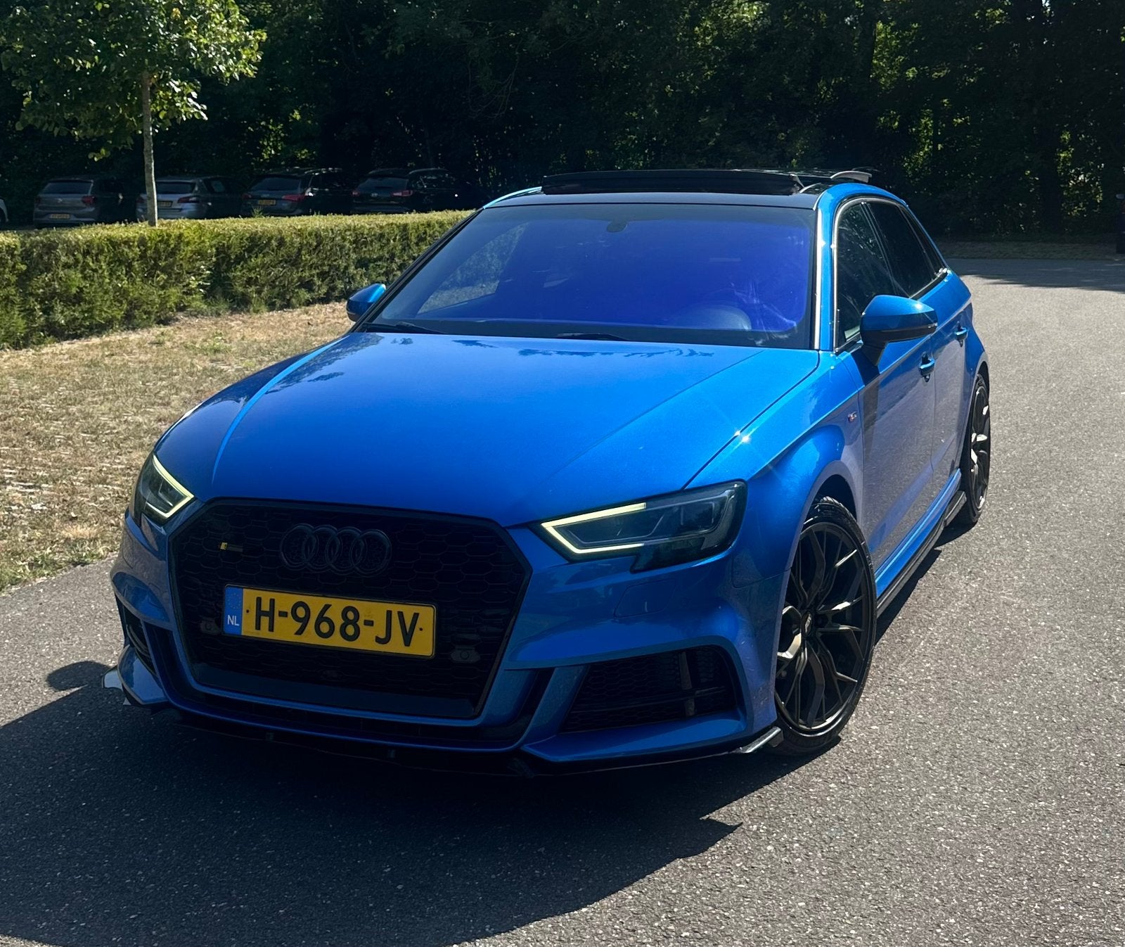 Audi A3 1.5 TFSI | S3 | Panorama | Matrix LED | Full Option, 15 km/l, 1498 cc, 4 cilinders, Blauw