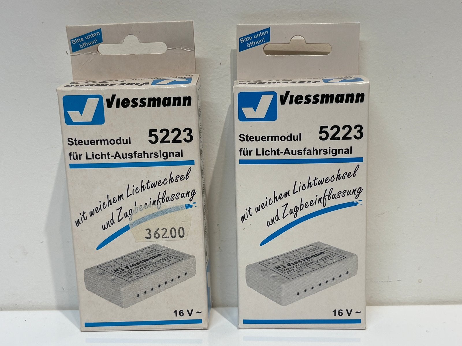 Viessmann H0 5223 Regelmodule voor licht uitrijsein. OVP., Overige merken, Locomotief, Verzenden, Gelijkstroom of Wisselstroom