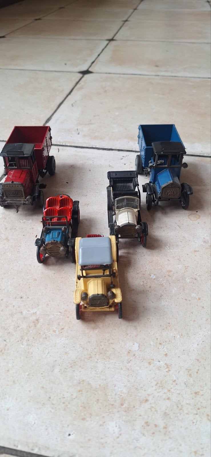 5x Ziss Modell 1:43 modelauto's - Vrachtwagens & Oldtimers, Ophalen of Verzenden, Auto, Overige merken