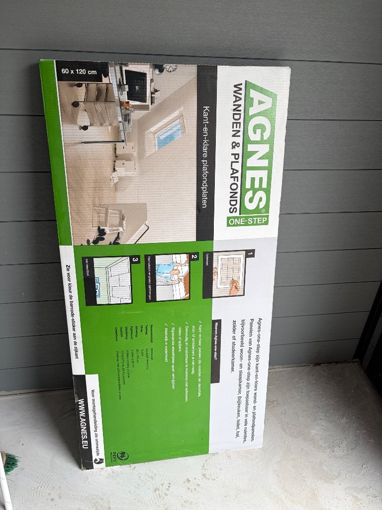 Agnes wand/plafondpanelen, Doe-het-zelf en Verbouw, Platen en Panelen, Ophalen, Nieuw, Overige materialen, Minder dan 20 mm