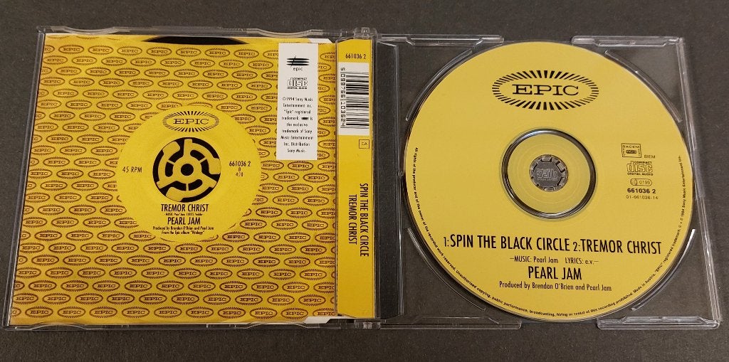 Pearl Jam CD-SINGLE 2 track NIEUW plastic box Spin the black, Verzenden, Nieuw in verpakking, Rock en Metal, Eerste persing