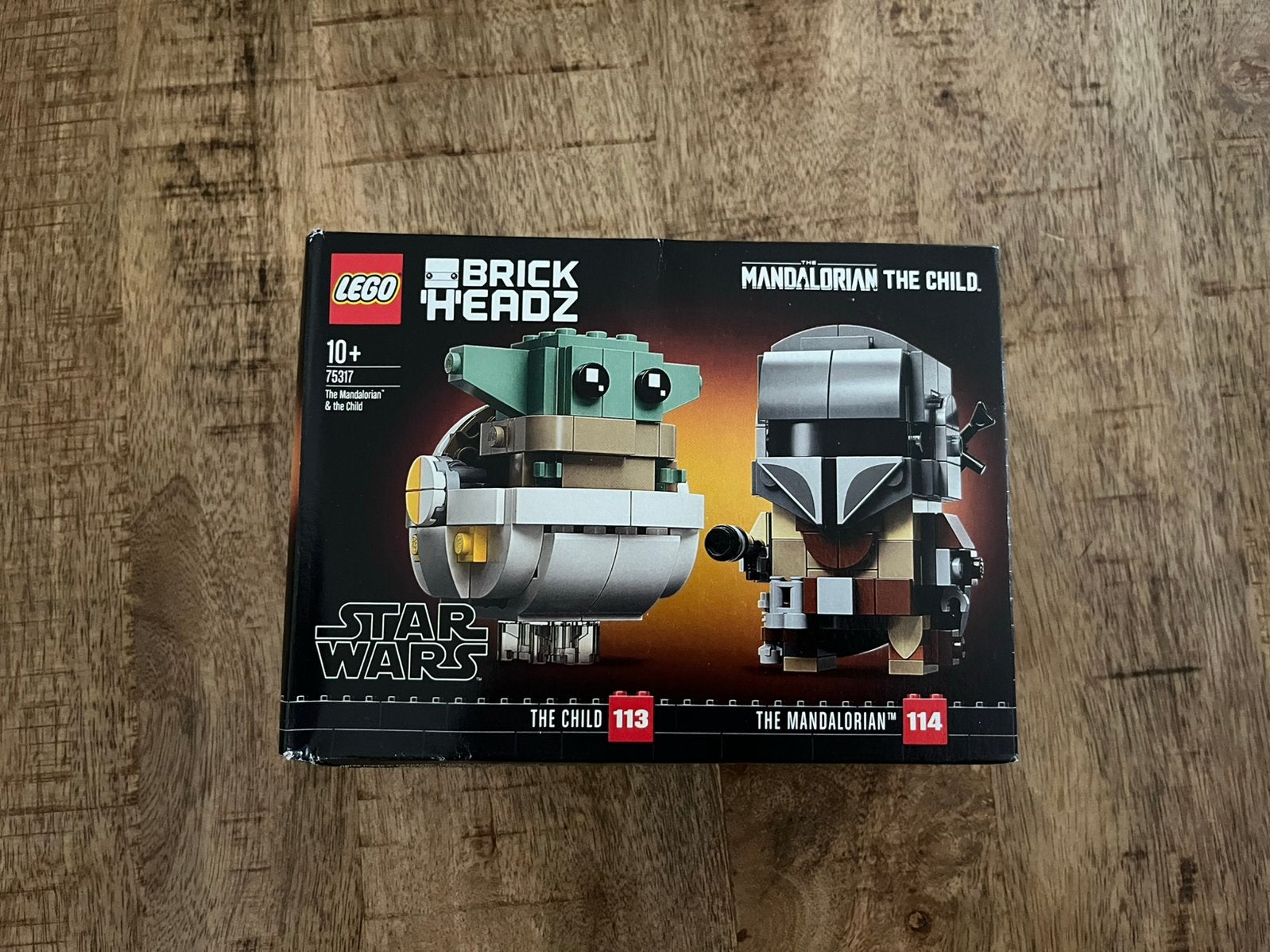 Lego 75317 Star Wars Brick Headz Mandalorian & Child, BrickHeadz, Lego, Nieuw, Ophalen of Verzenden