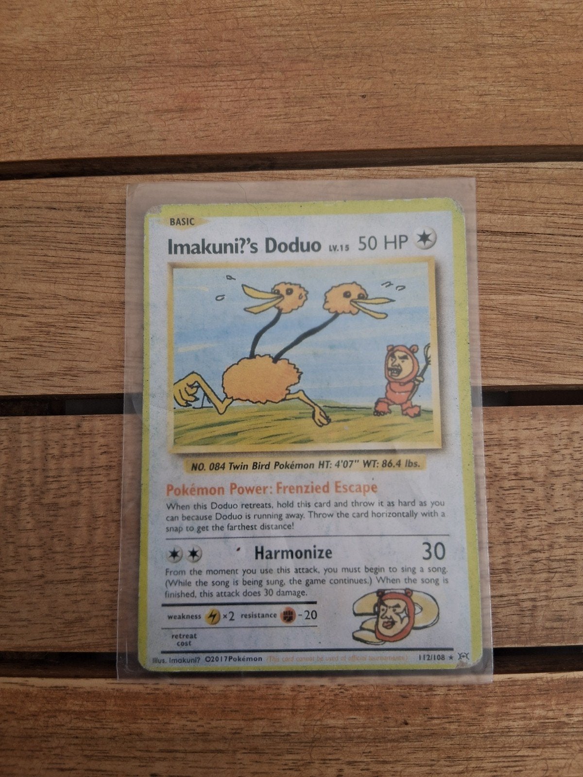 Imakuni?'s Doduo Pokémon kaart - Evolutions 112/108, Ophalen of Verzenden, Gebruikt