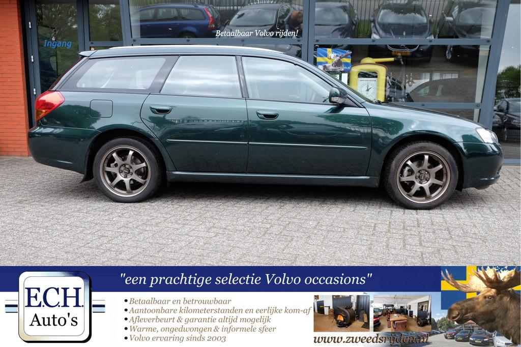 Subaru Legacy Touring Wagon 2.0i AWD Schuifdak, Trekhaak, Auto's, Subaru, Gebruikt, 4 cilinders, Origineel Nederlands, Handgeschakeld