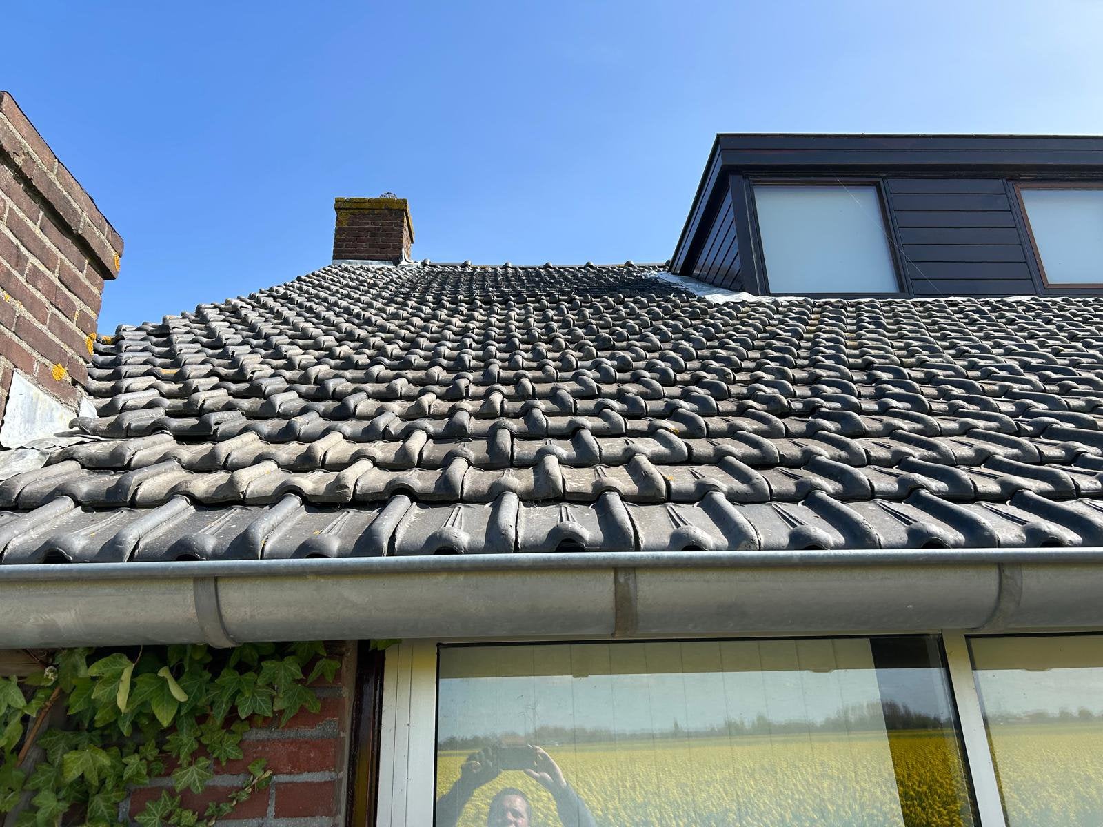 Kruispannen/kruis pannen/kruis dakpannen 1700ST, Doe-het-zelf en Verbouw, Ophalen, Gebruikt, 15 m² of meer, Dakpannen