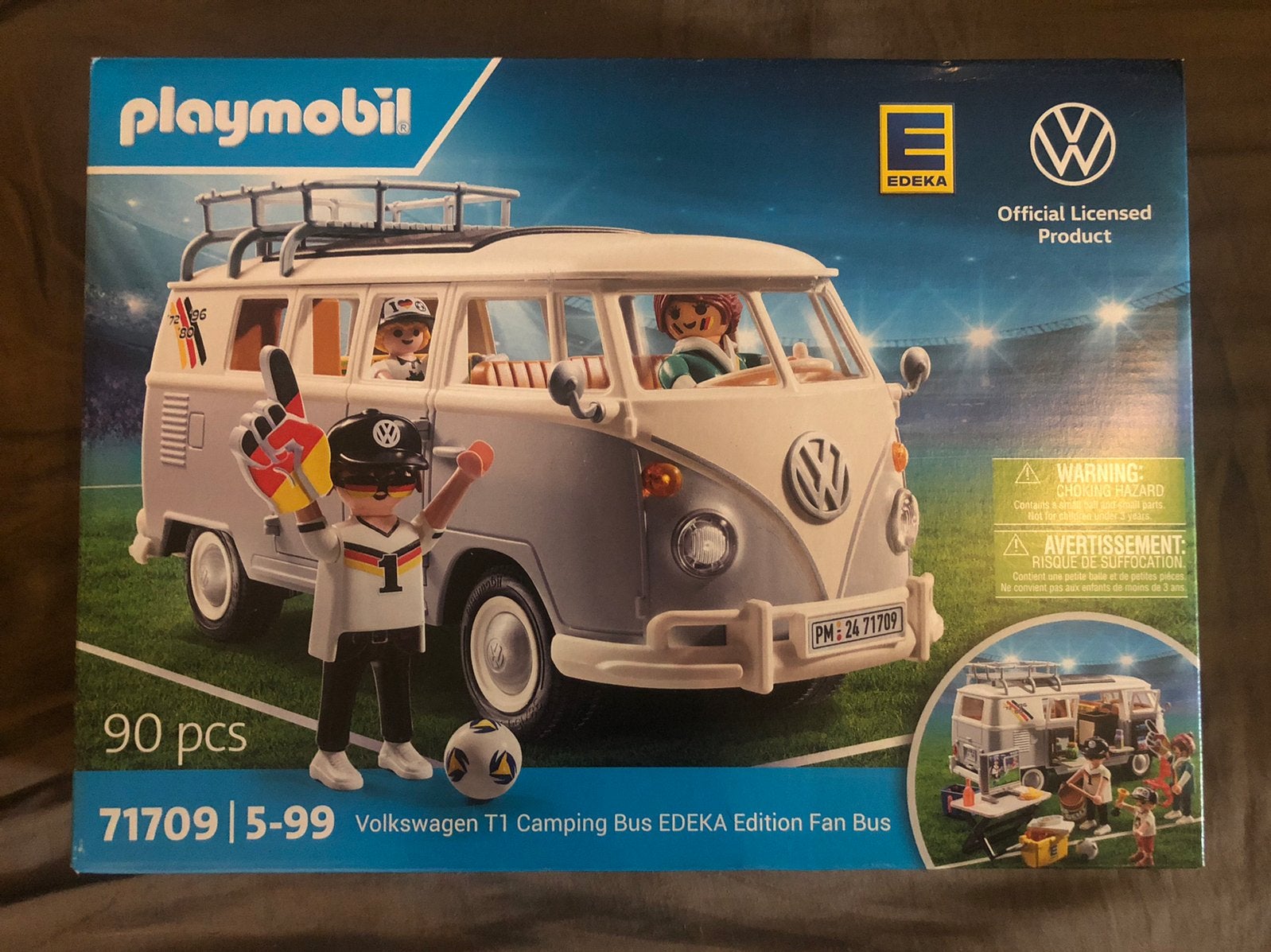 Playmobil 71709, VW T1, Edeka Fan Bus, Ophalen of Verzenden, Zo goed als nieuw