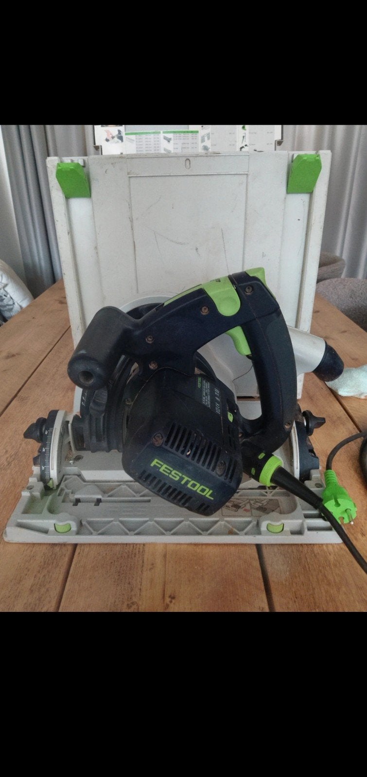 Festool TS 75 invalzaag, Ophalen, Gebruikt, Invalzaag, 70 mm of meer