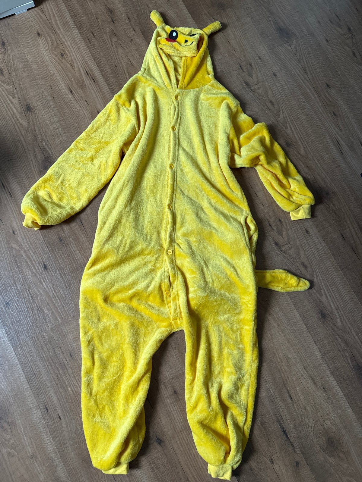 Pikachu Onesie/Kigurumi, Ophalen of Verzenden, Gebruikt, 122 t/m 128, Jongen of Meisje