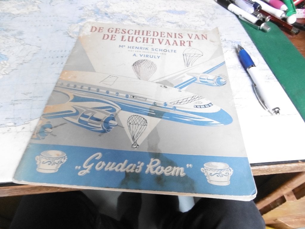 De Geschiedenis v/d luchtvaart - 1952 - compleet  COMPLEET, Verzamelen, Verzenden, Zo goed als nieuw, Boek of Tijdschrift