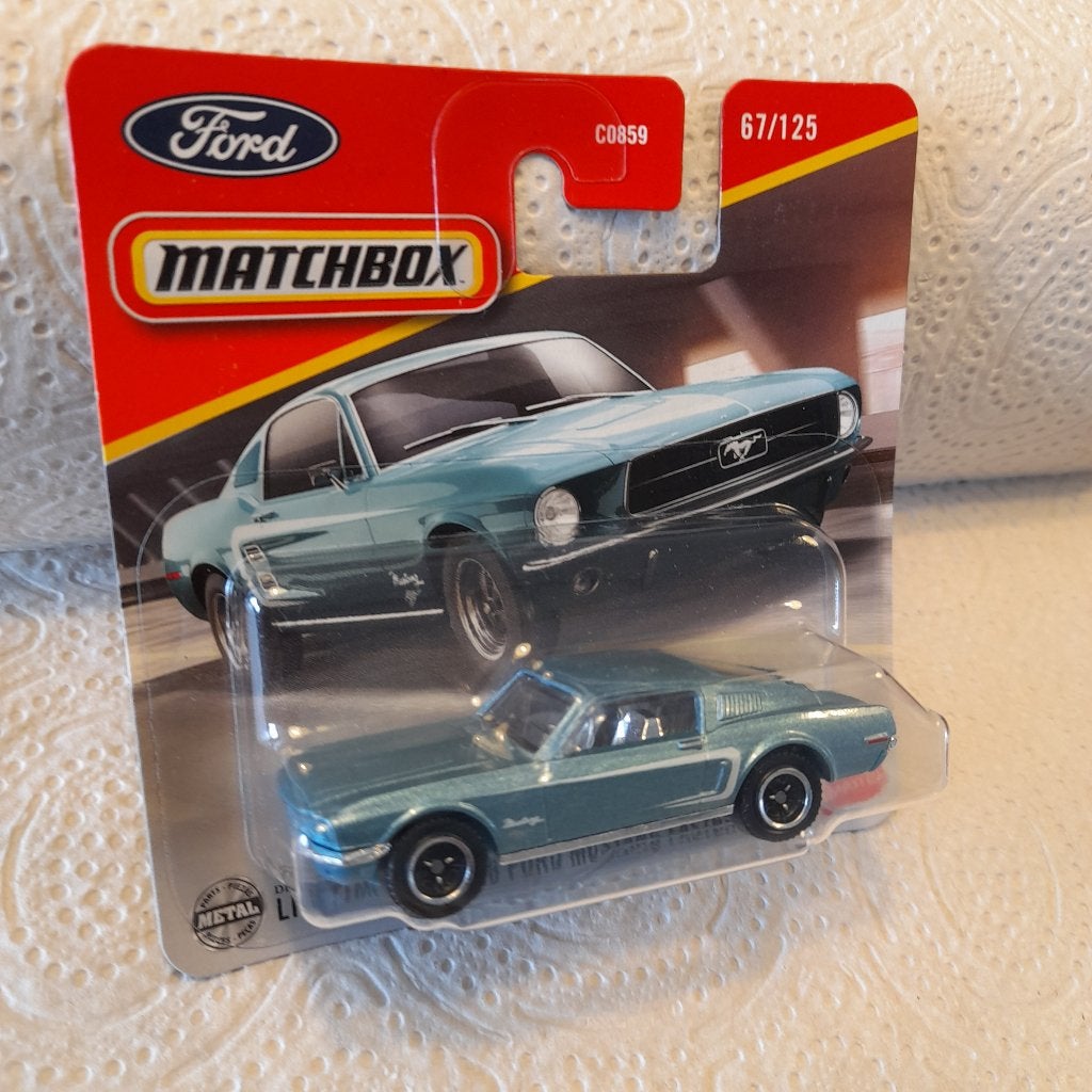 Matchbox 1968 Mustang Fastback., Ophalen of Verzenden, Nieuw, Auto