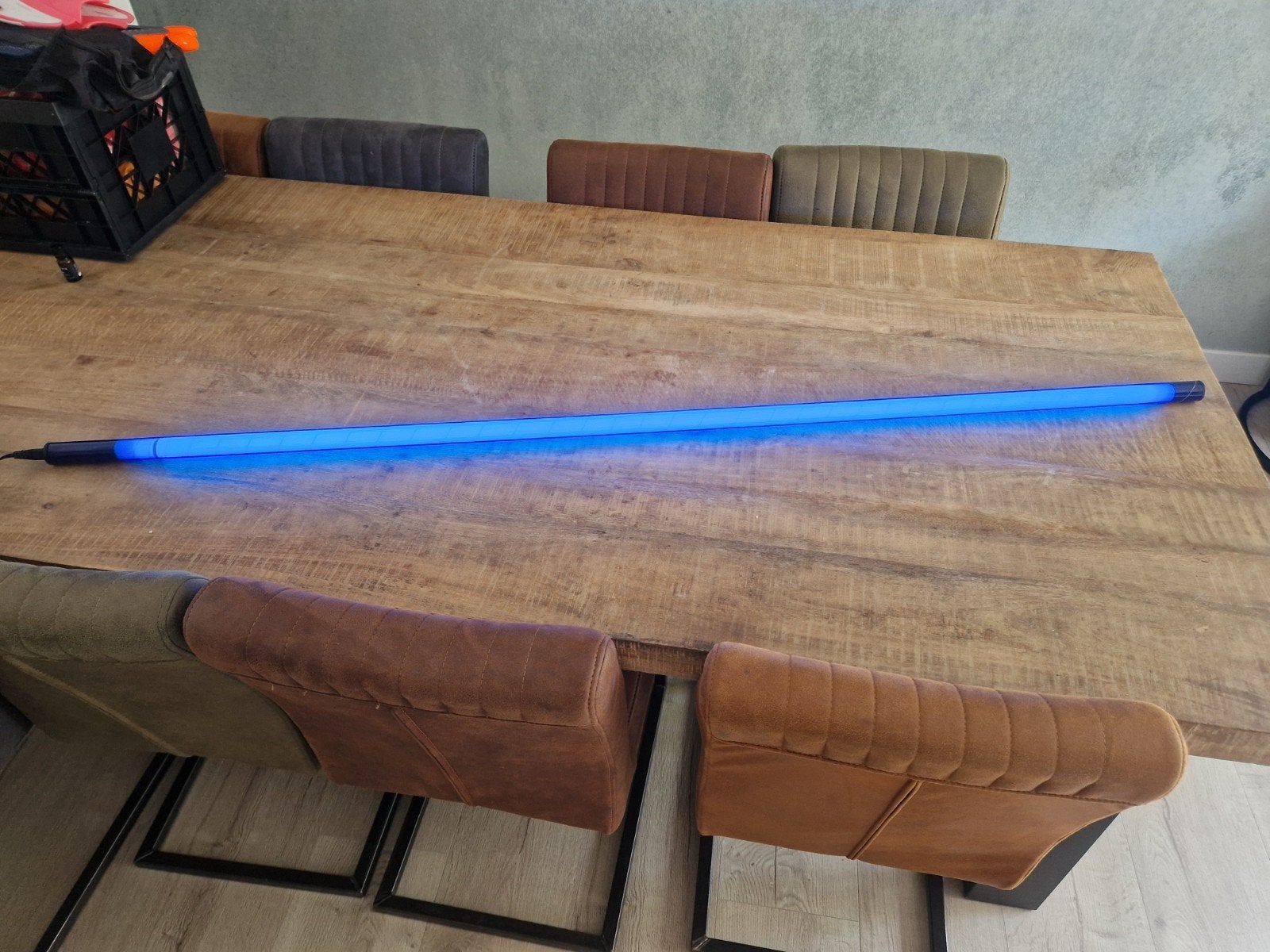 Blacklight lamp 160cm, Ophalen, E14 (klein), Led-lamp