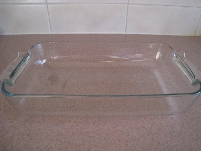 Pyrex ovenschaal, Corning, in glas, voor oven of mirogolf, Ophalen, Gietijzer, Overige typen