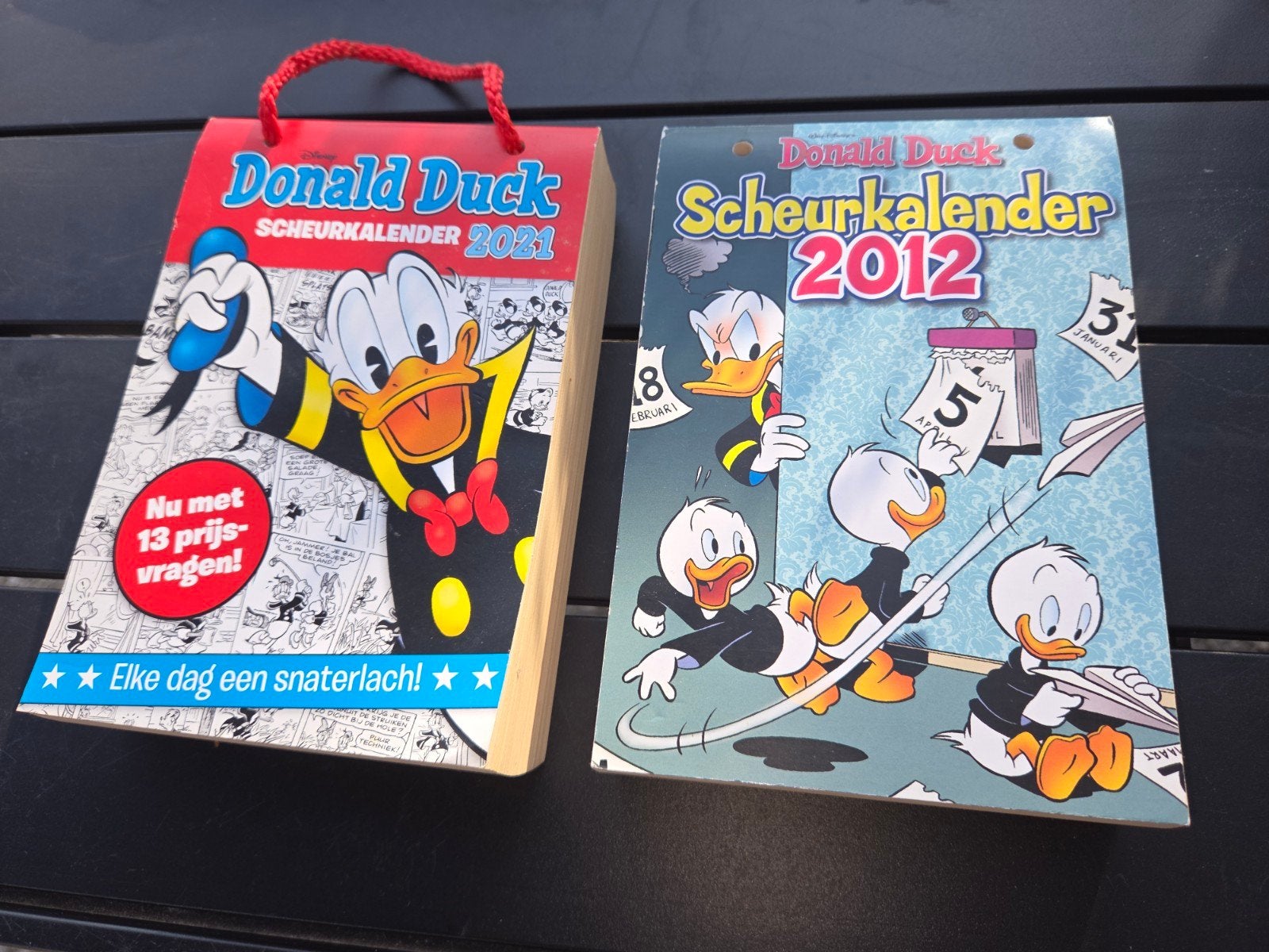 Donald Duck  Scheurkalender 2021 en 2012, Meerdere stripboeken, Ophalen of Verzenden, Zo goed als nieuw
