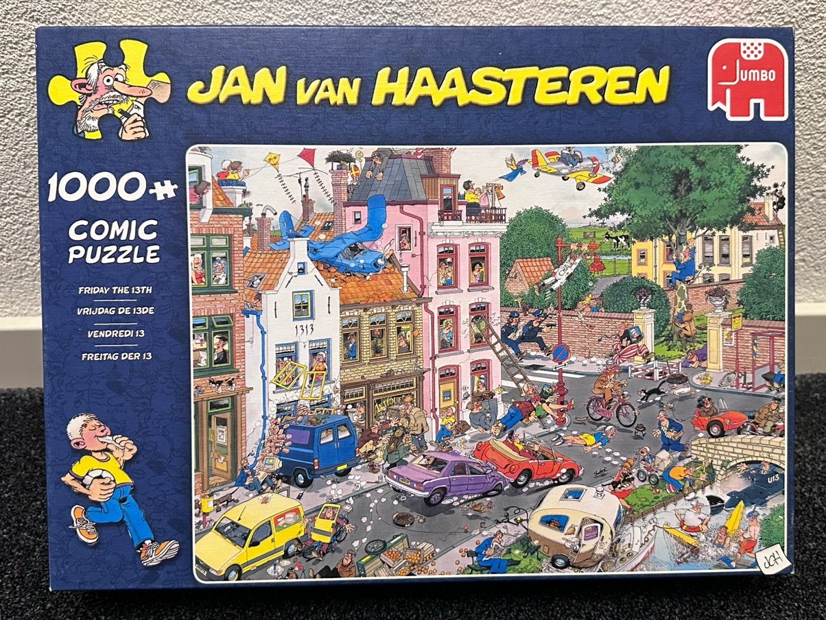 VRIJDAG DE 13E Jan van Haasteren puzzel 1000 stukjes