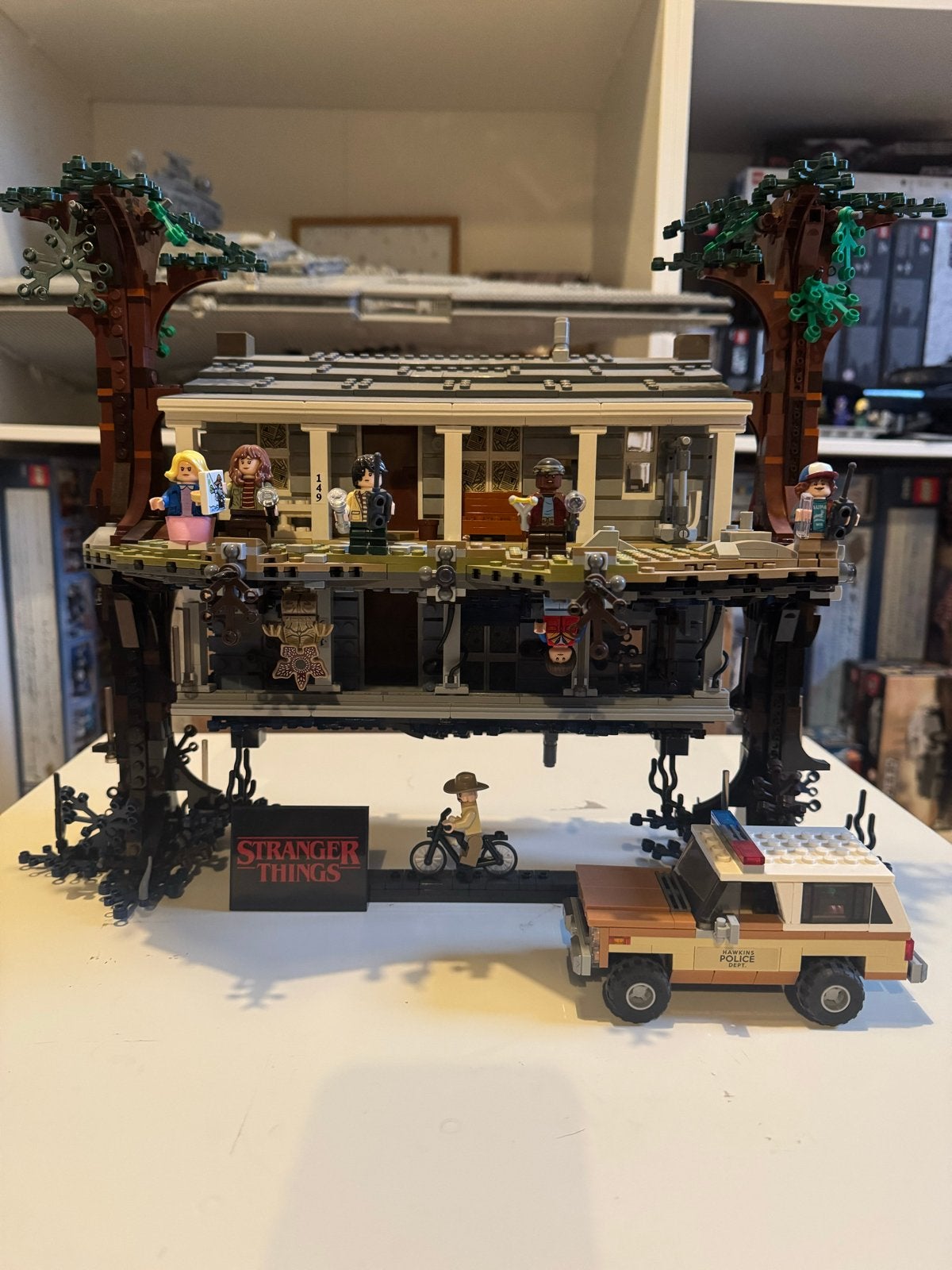Lego Stranger Things The Upside Down (75810), Kinderen en Baby's, Ophalen, Overige thema's, Lego, Zo goed als nieuw