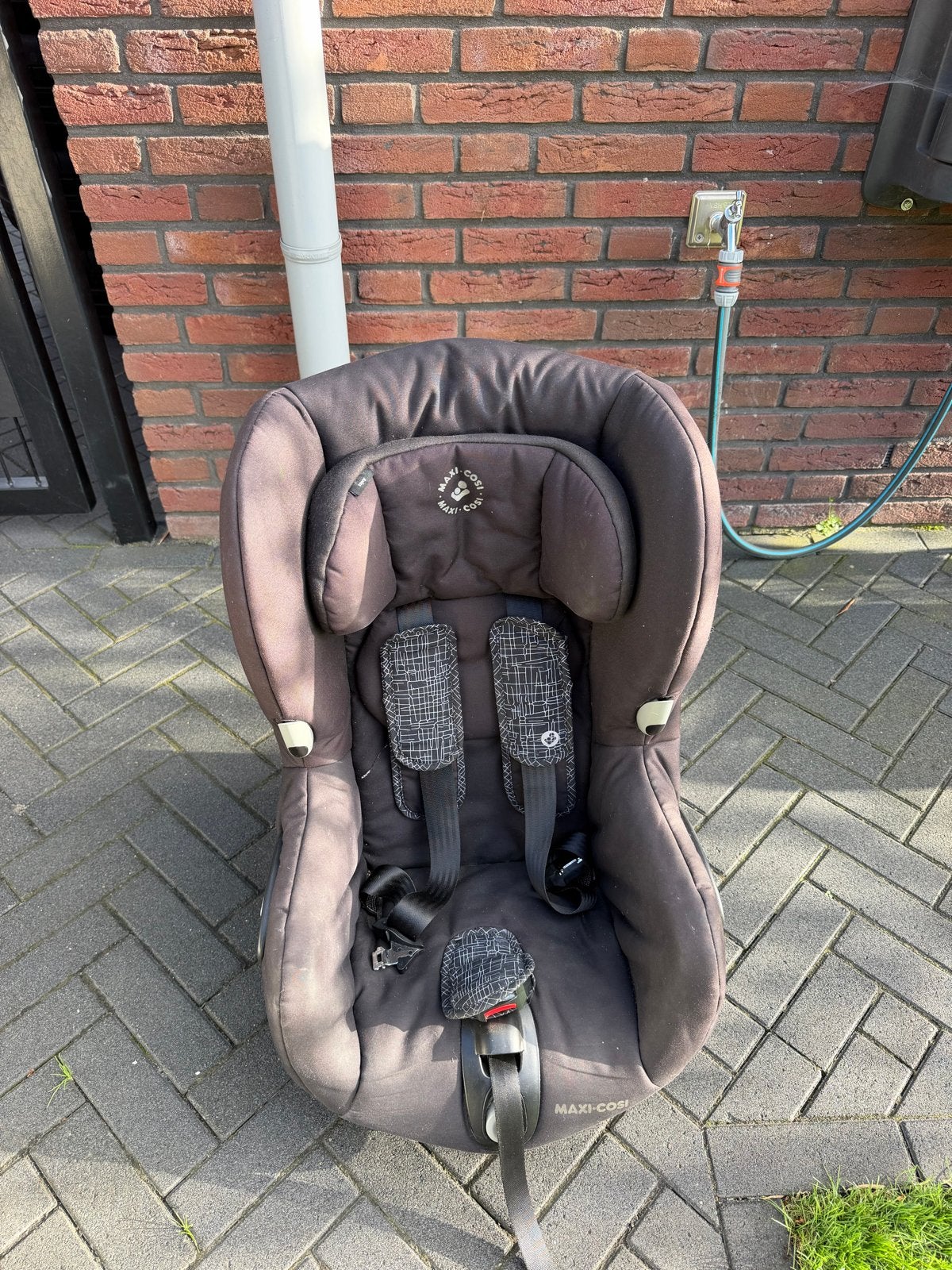 Maxi-Cosi Axiss Blackgrid autostoel 9-18 kg, Ophalen, 9 t/m 18 kg, Verstelbare rugleuning, Maxi-Cosi
