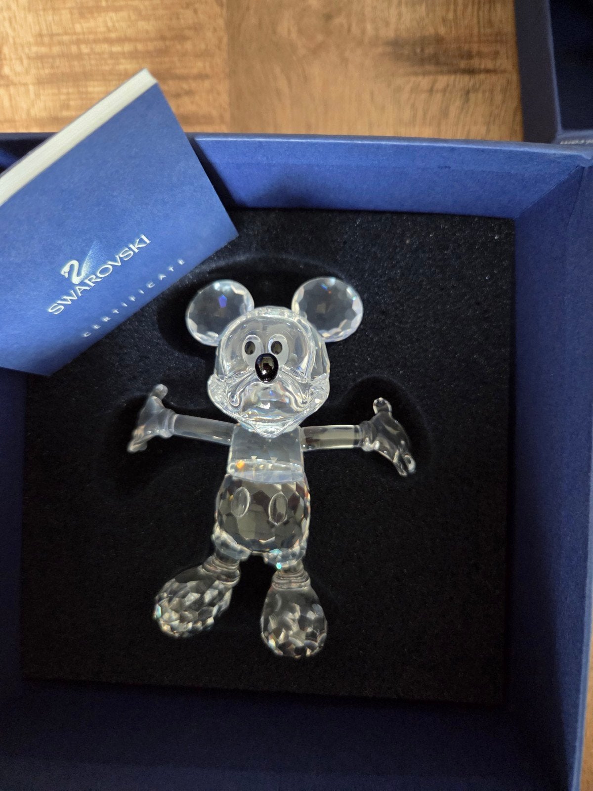 Swarovski Mickey Mouse Figuurtje - Disney Collectie, Verzamelen, Ophalen of Verzenden, Zo goed als nieuw, Figuurtje
