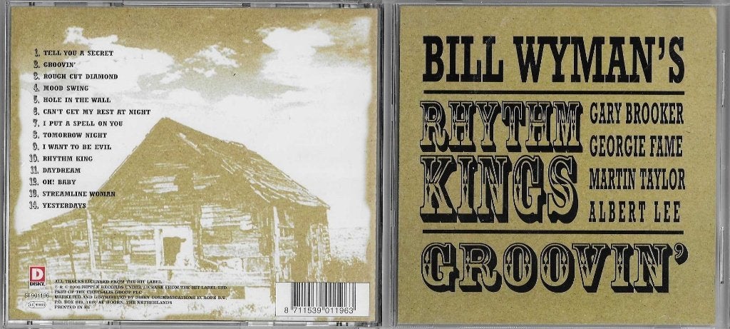Bill Wyman's Rhythm Kings – Groovin', Ophalen of Verzenden, Zo goed als nieuw
