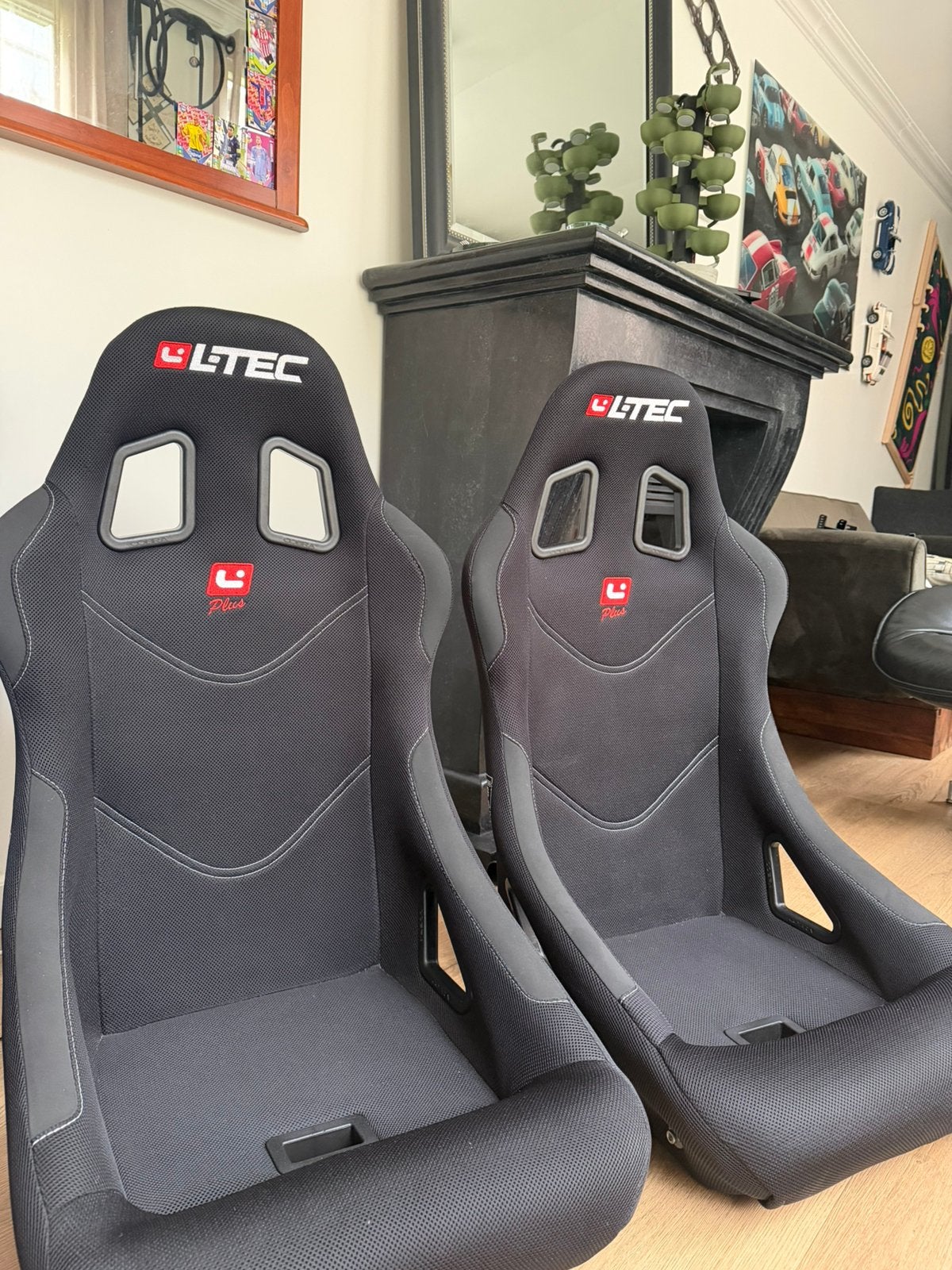 LTEC Plus kuipstoelen 2x, Ophalen, Zo goed als nieuw