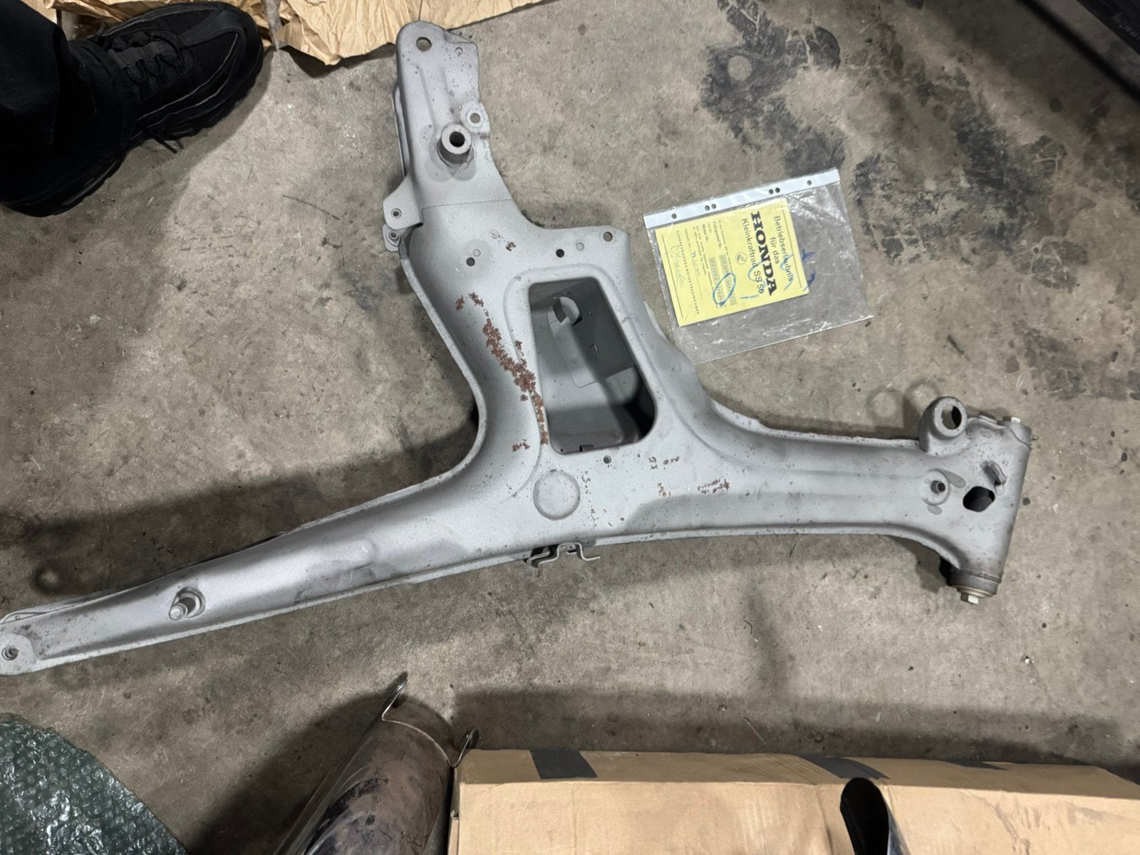 Frame honda ss50 M met documenten, Ophalen of Verzenden, Frame, Overige merken
