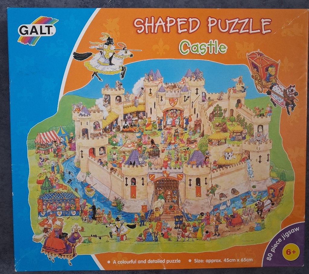 Kasteel puzzel 80 stukjes
