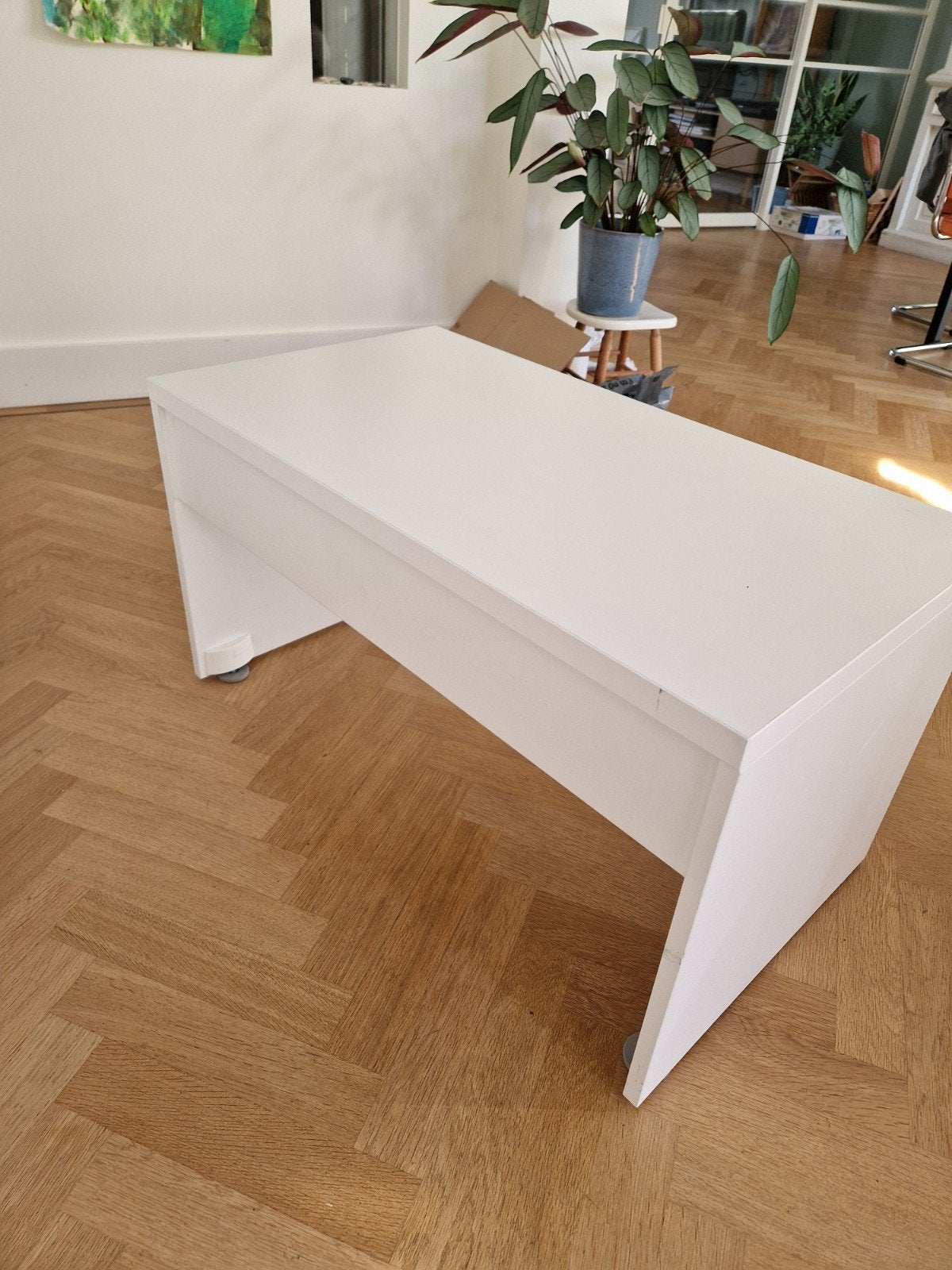 IKEA SMÅSTAD / STUVA tafel wit - onbeschadigd, Ophalen, Zo goed als nieuw