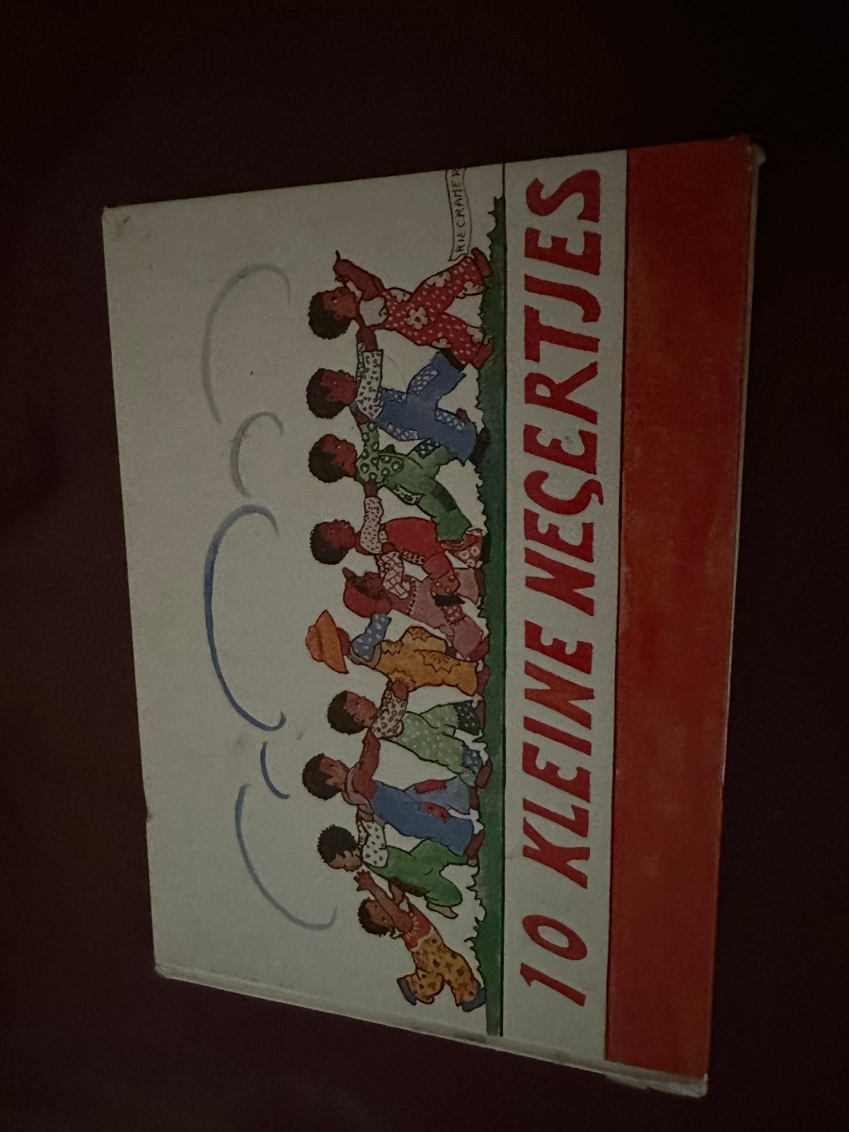 10 Kleine Negertjes - Oud voorleesboek jaren '70, Ophalen of Verzenden, Gelezen, Sprookjes