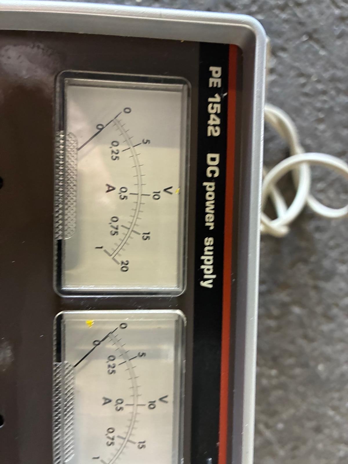 Philips PE 1542 DC Voeding - Vintage Lab Voeding, Ophalen of Verzenden, Gebruikt