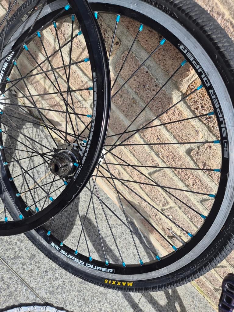 20" wielen set, Ophalen
